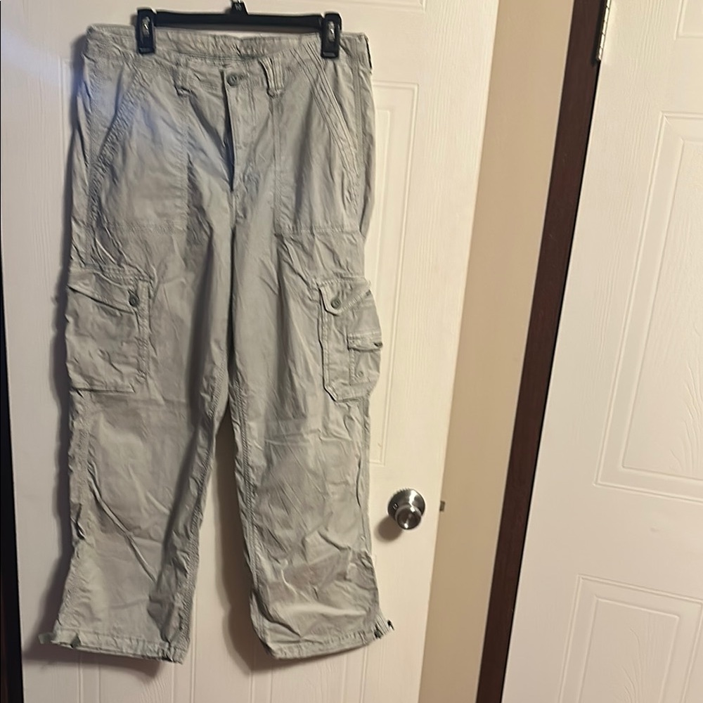 Men's Gray Cargo Pants
